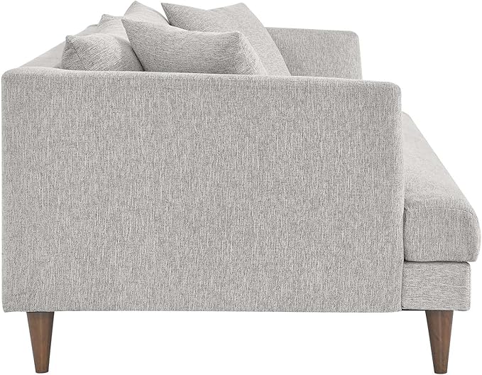 Modway Zoya Sofas Light Gray Fabric