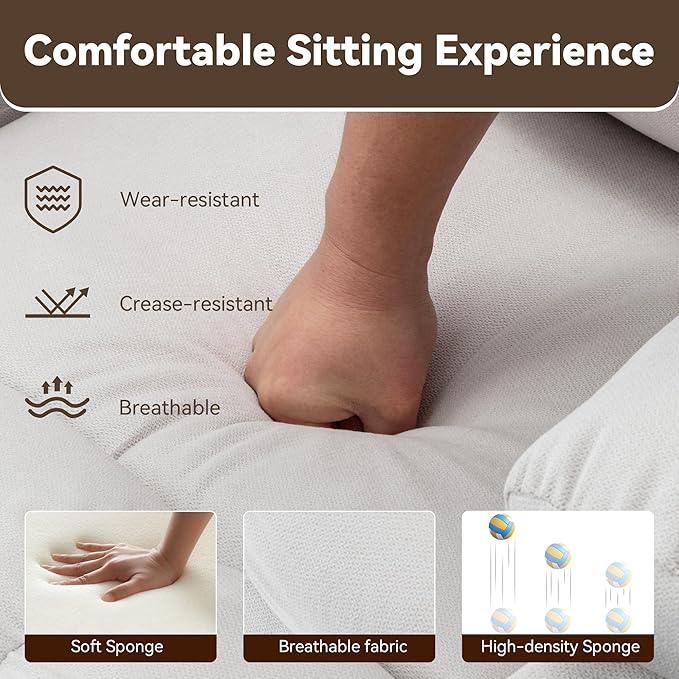 Oversize Recliner Chair with Massage and Heat Adjustable Modern Reclining Chair with Padded Seat Backrest for Living Room Home Theater Seating
