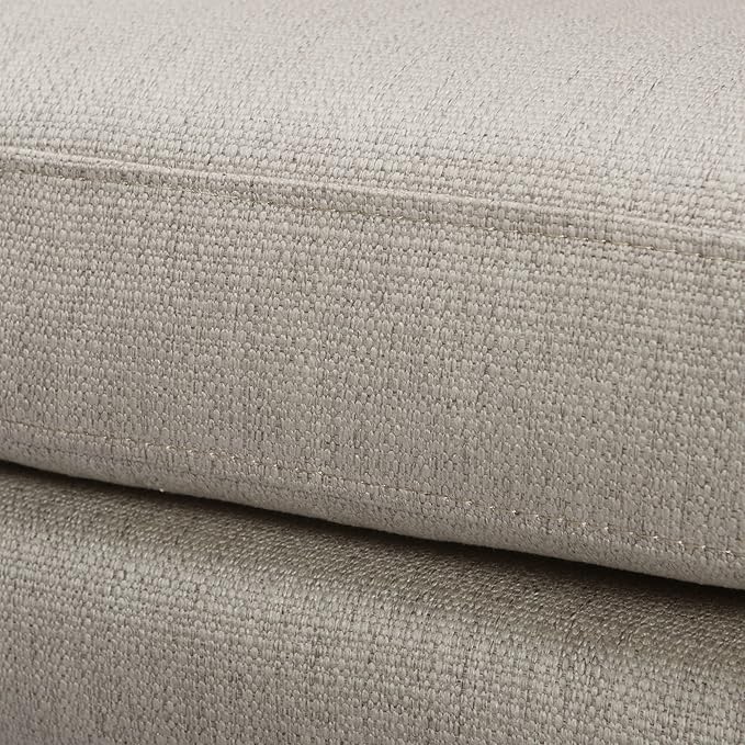 Tommy Hilfiger Russell Bronze Metal Frame Accent Chair Linen