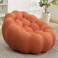Bean Bag Chairs for Adults/Teens Reading Corner Chair Orange Beanbag Chair for Bedroom Living Room Small Comfy Chairs for Living Room Small Space No Assembly Required (Orange)