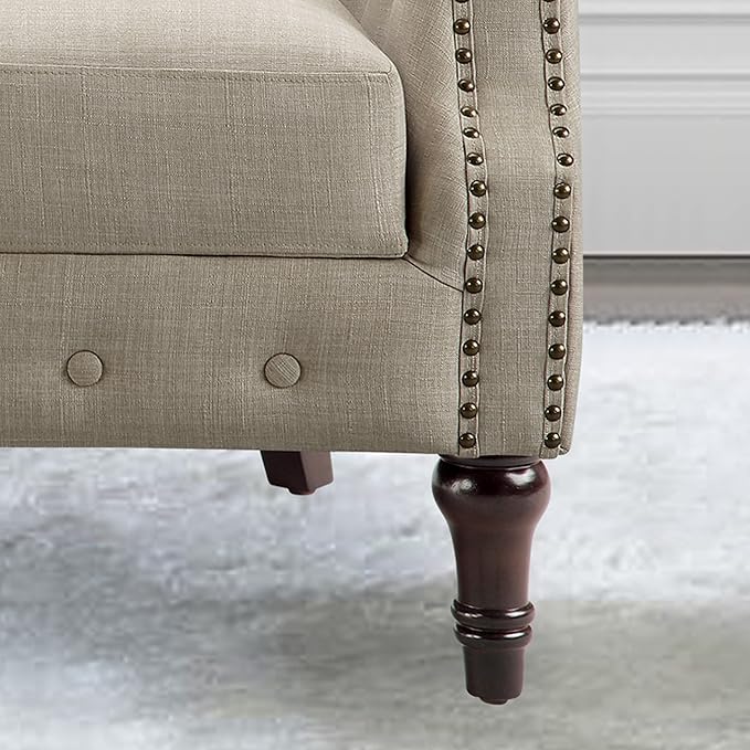 Rosevera Edmeston Loveseat Beige