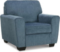 Signature Design by Ashley Cashton Modern Upholstered Chair Blue