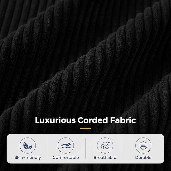 MAXYOYO Modular Sectional Sofa Couch Foldable Oversized U Shaped Cloud Couch with Pillows Tufted Boneless Sleeper Lounger Floor Sofa Bed for Living Room No Assembly Required Black
