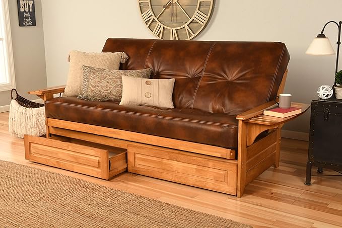 Kodiak Furniture Futon Set White