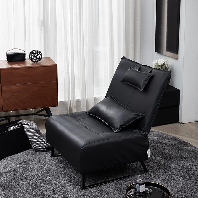 Accent Chair TV Chair Living Room ChairLazy Recliner Comfortable Fabric Leisure SofaModern High Back ArmchairBalcony Study Reading Corner Chair
