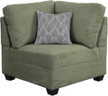 L Lengend Vansen Coner Module for Modular Sofa Couch (Green)