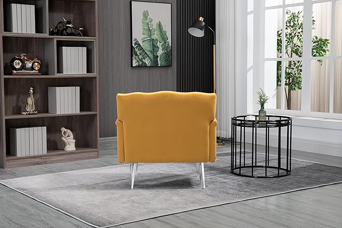 Accent ChairLiving Room Chair/Leisure Single Sofa with Acrylic feet