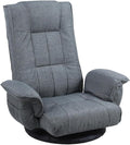 360 Degree Swivel Floor Chairs for Adults Gaming Floor Chair with Back Support 14 Angles Adjustable Comfortable Floor Lounge Chair Folding Video Game Chairs Office Bedroom 201 (Dark Grey)