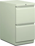 HON 33823RQ 22-7/8-Inch Efficiencies Mobile Pedestal File with 2 File Drawers Light Gray