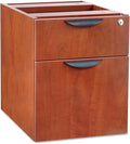 Alera Valencia 3/4 Box/File Worksurface Pedestal Medium Cherry (ALEVA552222MC)