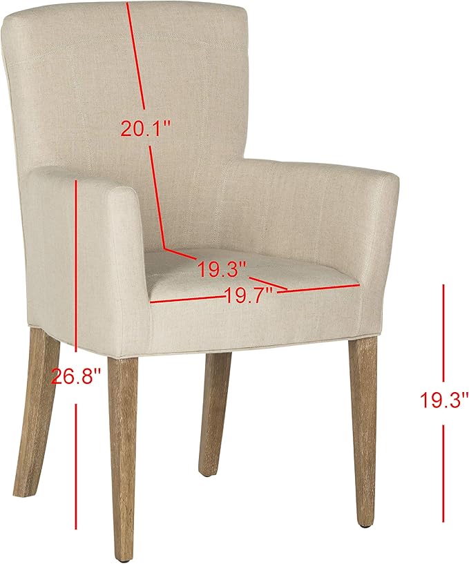 SAFAVIEH Dale Arm Chair Accent Chairs