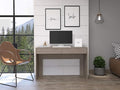 Home Office Desk Home Office Desk Writing Computer Desk Two DrawersGrey