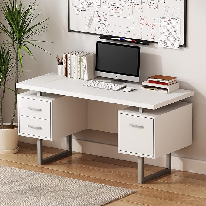 Generic 60 White Study Writing Home Office Desk