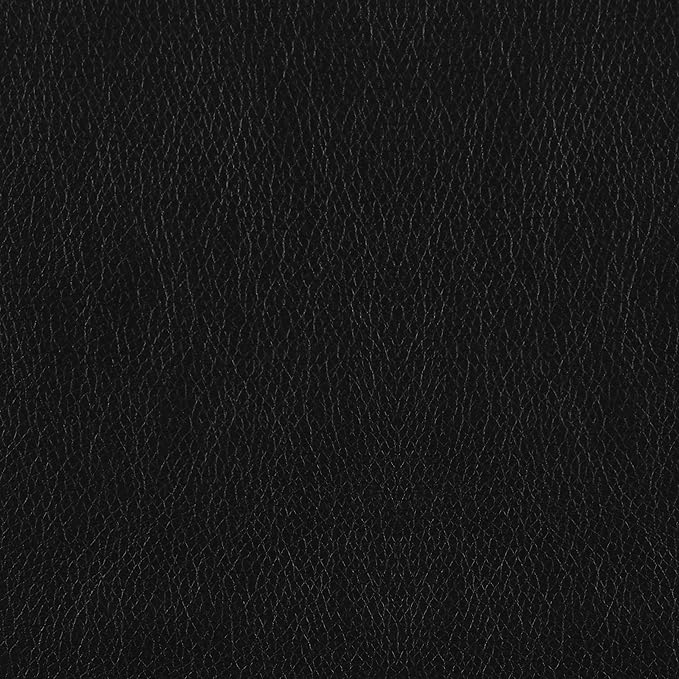 BOWERY HILL Contemporary Tufted Upholstered Accent Chair Black Leatherette 40 H x 39.5 W x 36 D Plush Headrest and Armrests Solid Wood Frame Stylish Living Room or Office Seating