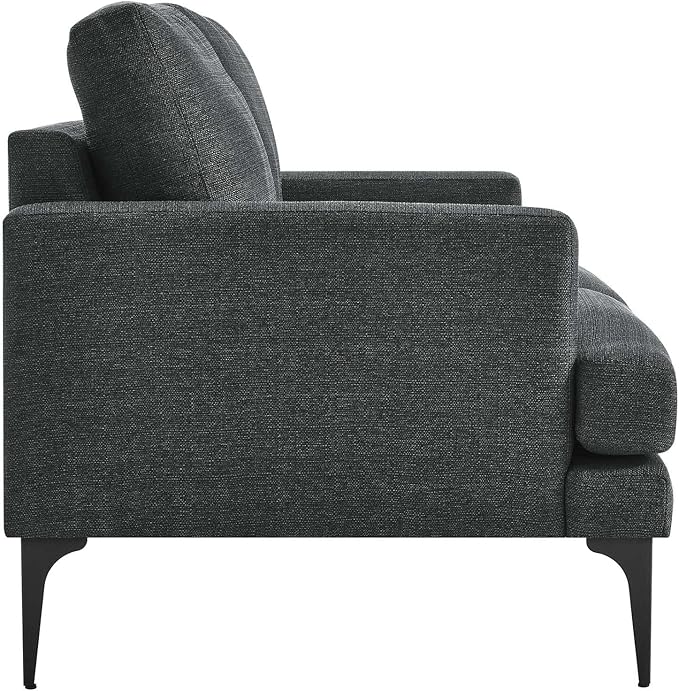 Modway EEI-6006-DOR Evermore Upholstered Fabric Loveseat Gray