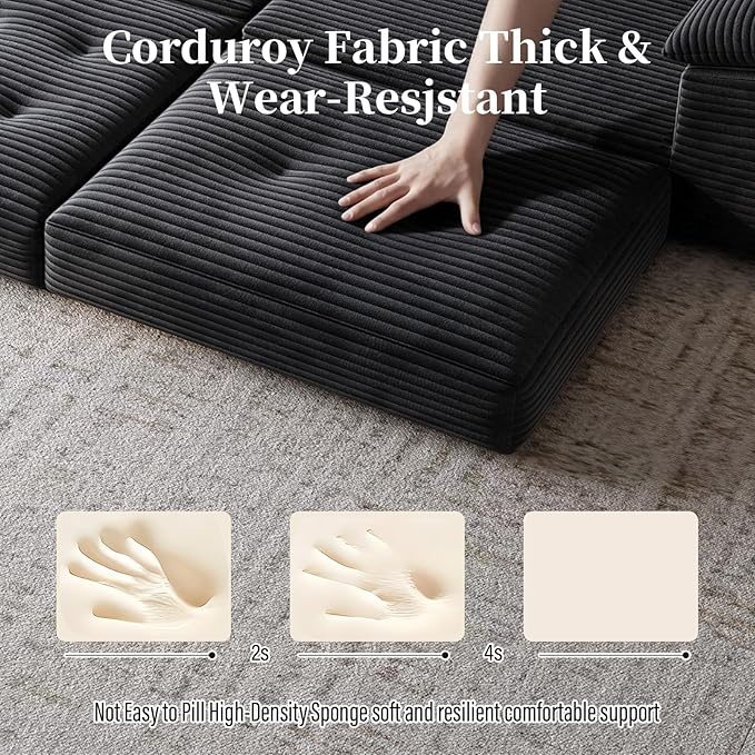 Compressed Convertible Sofa Bed