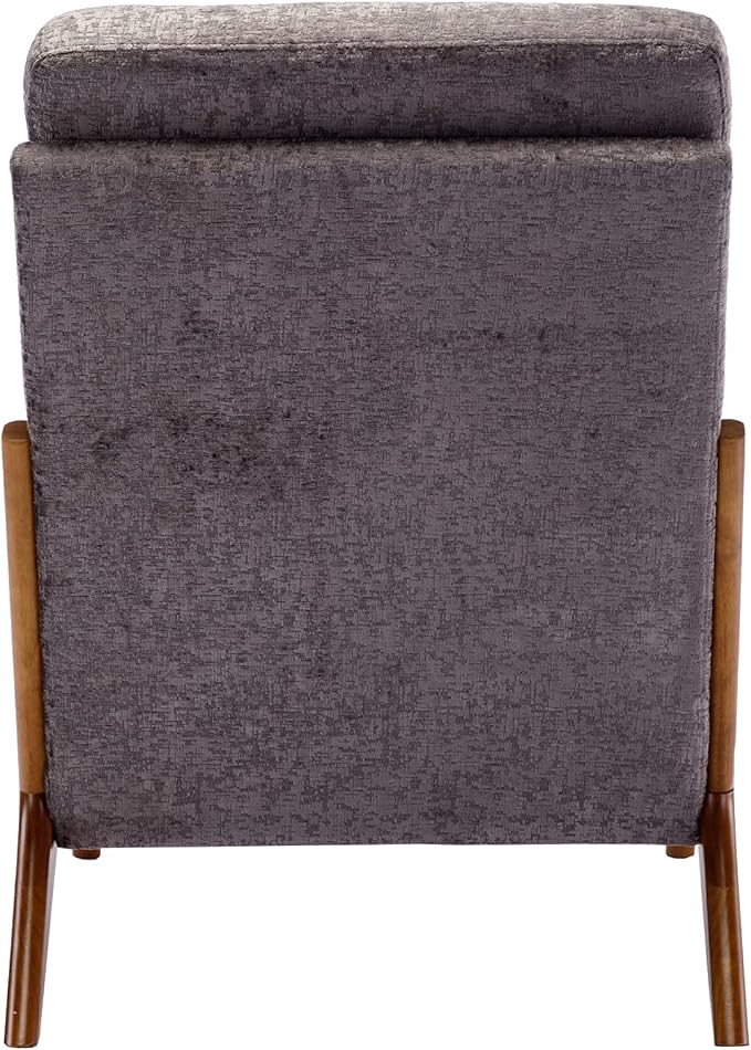 Wood Frame Armchair Modern Accent Chair Lounge Chair for Living Room