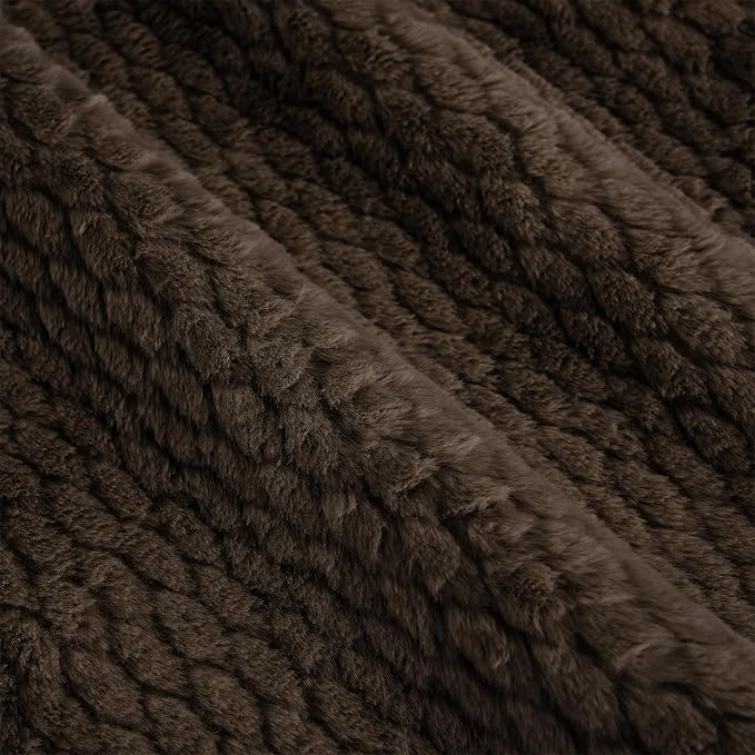 35W Brown Chenille Swivel Accent Barrel Chair Comfy Round Accent Sofa Chair 360 Rotation Degree Club Chair Leisure Arm Chair for Nursery Bedroom Living Room Hotel Office (35 Dark Brown)