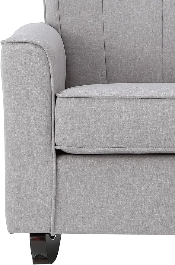 Light Grey Rocking Chair - Comfort &amp Support | Living Room &amp Bedroom | Pocket Coil Seat