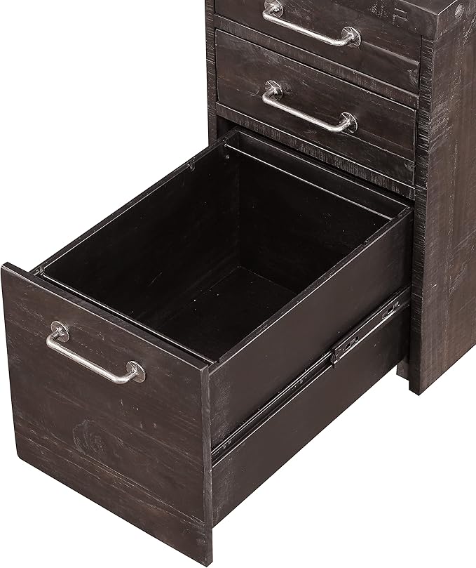 Modus Furniture Yosemite Rolling File Cabinet Café