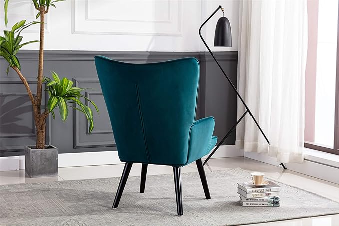 Accent Chair Living Room/Bed Room Modern Leisure Chair Teal