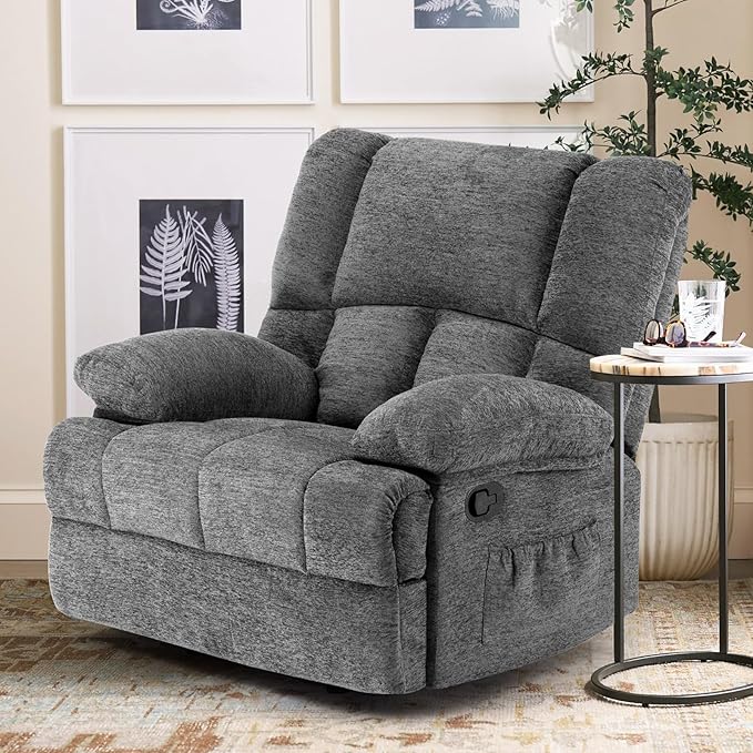 Stary Oversized Rocking Rocker Recliner Chair for Living Room Adults