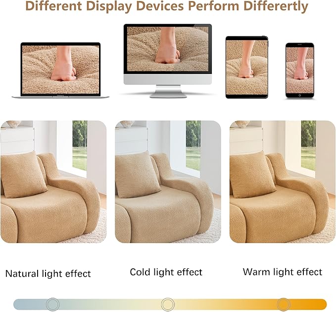 Modular Sectional Sofa for Living Room 148 U-Shaped Cloud Couch with 2 Ottoman4-Seat Teddy Fabric Boneless Sofa Deep Seat Curved ArmrestStreamlined Ergonomic Design No Assembly