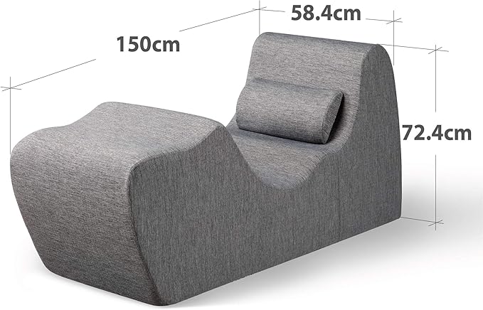 Zinus Zero Gravity USCGCD Sofa Lounge Chair Ottoman Chair Foam Chair Hotel Living Comfortable Single Seater Relaxing Compression Packaging Bed 1 Box Living Alone Genuine Japanese Product