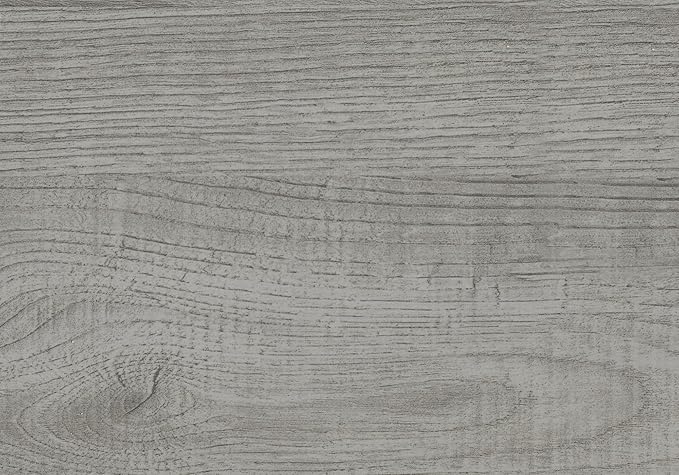 Penau Computer Desk for Home Office Grey Wood-Look Finish X-Design Black Metal Base 2 Storage Drawers 42l x 20w x 30h