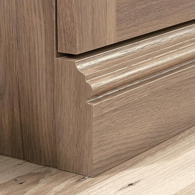 2 Drawer Small File Cabinet with Lock Under Desk Locking Storage Drawers Organizer for HomeModern Office Engineered Wood Filing Cabinets FurnitureBrown