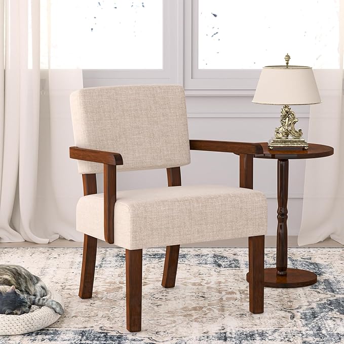 Accent Chair Oversize Living Room Chairs with Soft Seat &amp Armrests for Living &amp Dinning Rooms