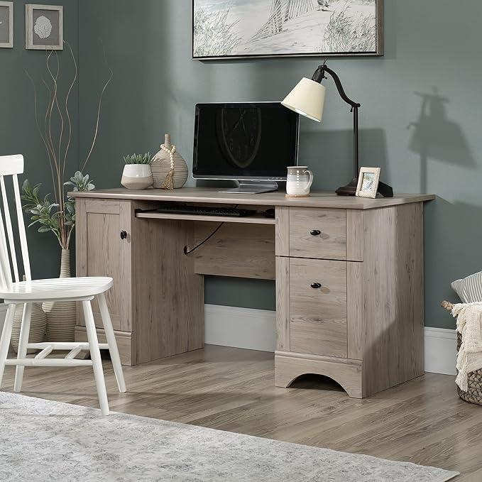 Sauder Miscellaneous Office Home Office Desk Laurel Oak Finish