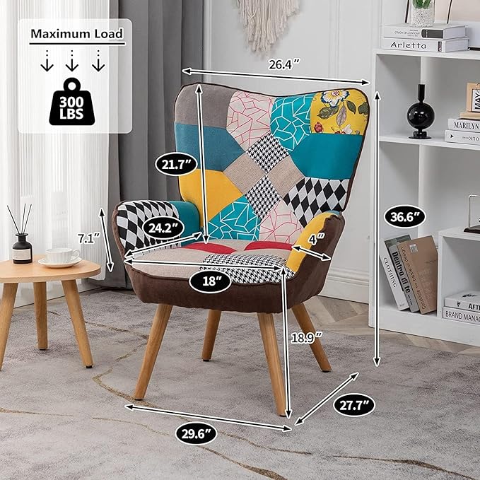 Accent Chair Living Room/Bed Room Modern Leisure Chair