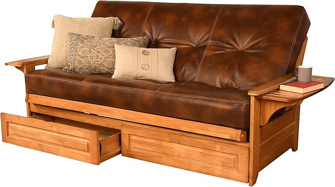 Kodiak Furniture Futon Set White