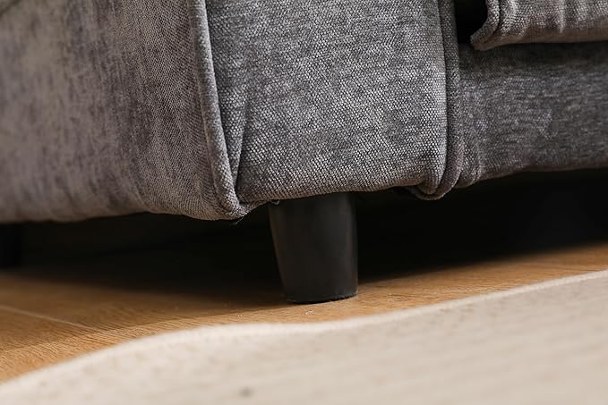 ERYE Foldable Loveseat Sofa Convertible Pull Out Sleeper Sofabed2 Seat Tufted Upholstered Sofa Modern Convertible Sleeper Couch Bed with Cupholders and Side Pockets