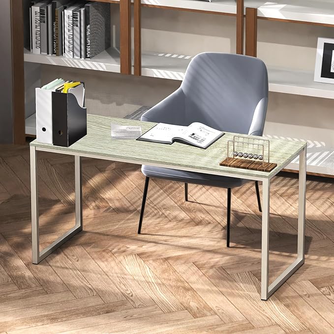 SHW Mission 48-Inch Home Office Computer Desk Maple