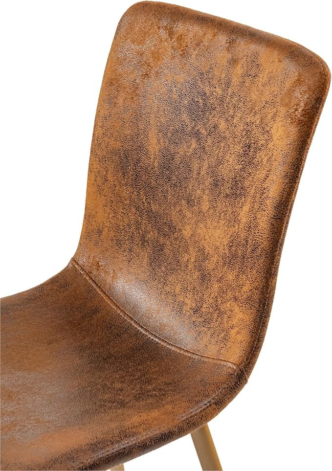 Homy Casa Living Room Chairs Set of 4 Modern Mid-Century Style Accent Chairs with Black Metal Legs Upholstered Comfortable Seating for Living Room Lounge or Bedroom (Modern Set of 2)