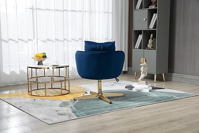 Chair Vanity Chair Modern Adjustable Home Computer Executive Chair Swivel Task Chair for Small Space Living Room Make up Studying