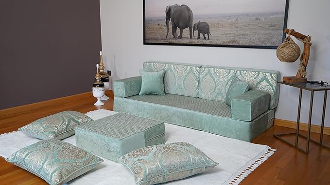 arabicsofa Arabic Majlis Sofa Seating – Handmade Modular Floor Seating Diwan Sofas