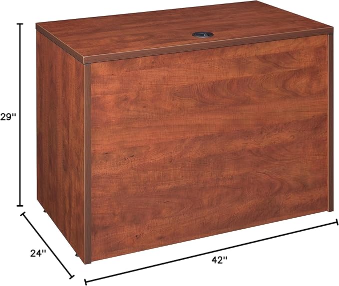 Regency Desk Legacy Single Pedestal 42 x 24 Cherry