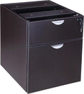 BOSS N108-MOC 2 Hanging Pedestal Box File 3/4 Mocha