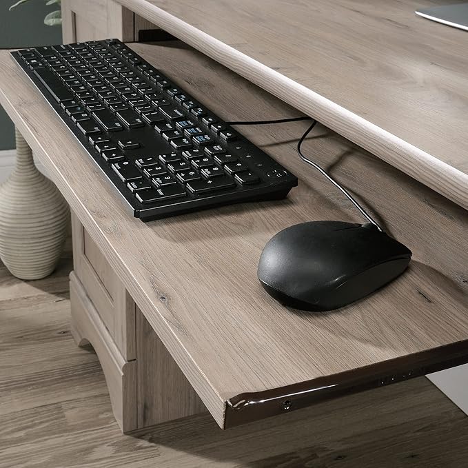 Sauder Miscellaneous Office Home Office Desk Laurel Oak Finish