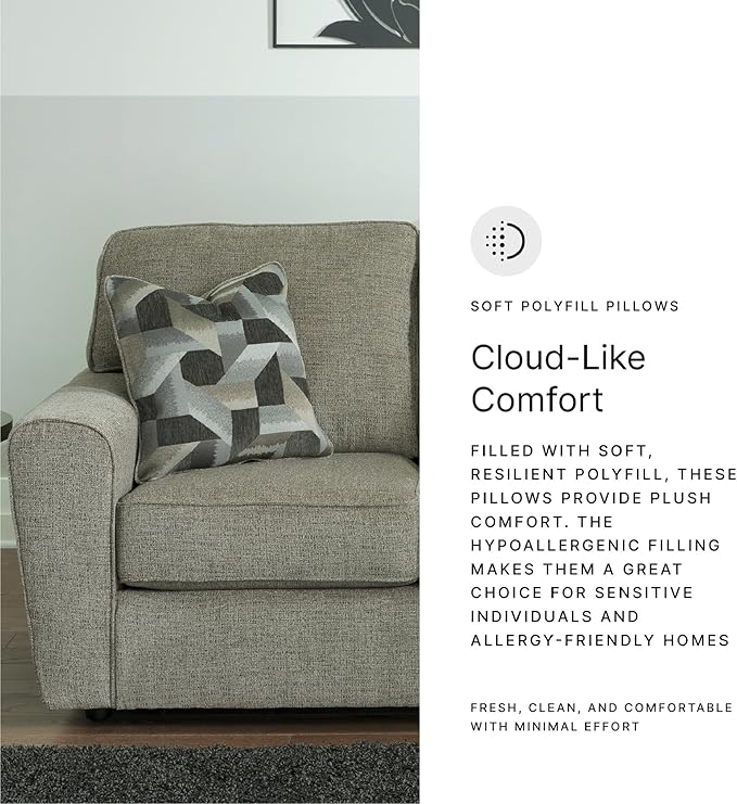 Signature Design by Ashley Cascilla Casual Loveseat Light Gray