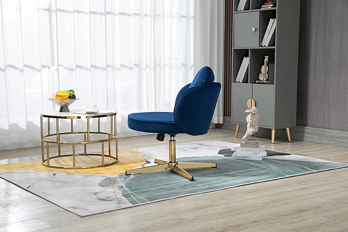 Chair Vanity Chair Modern Adjustable Home Computer Executive Chair Swivel Task Chair for Small Space Living Room Make up Studying