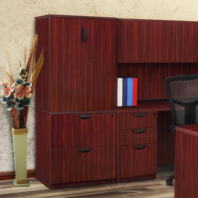 Regency Legacy Box Box File Pedestal Drawer Unit- Mahogany