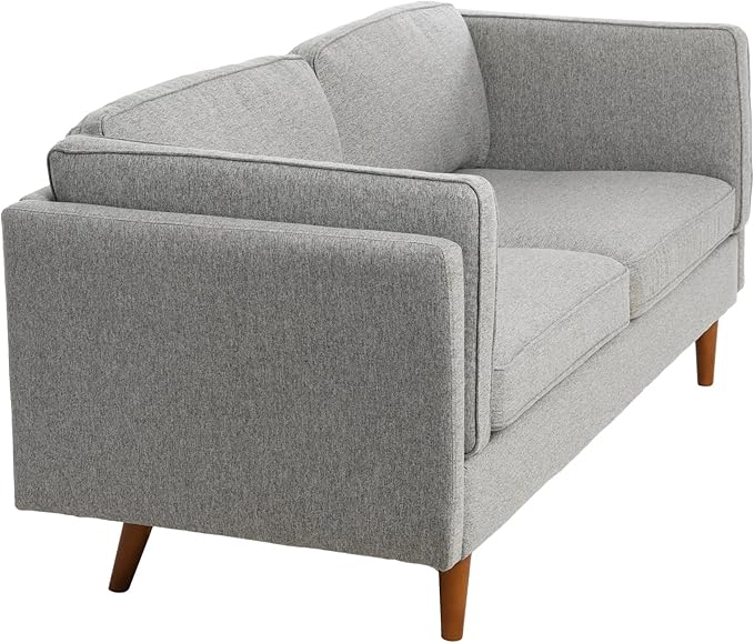 Creative Co-Op Atley High Sided Sofas Mid-Century Grey