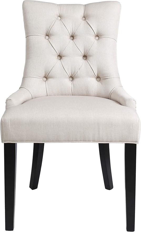 Dinng Chair Livingroom Chair with Bronze Nailhead2 pcs Set