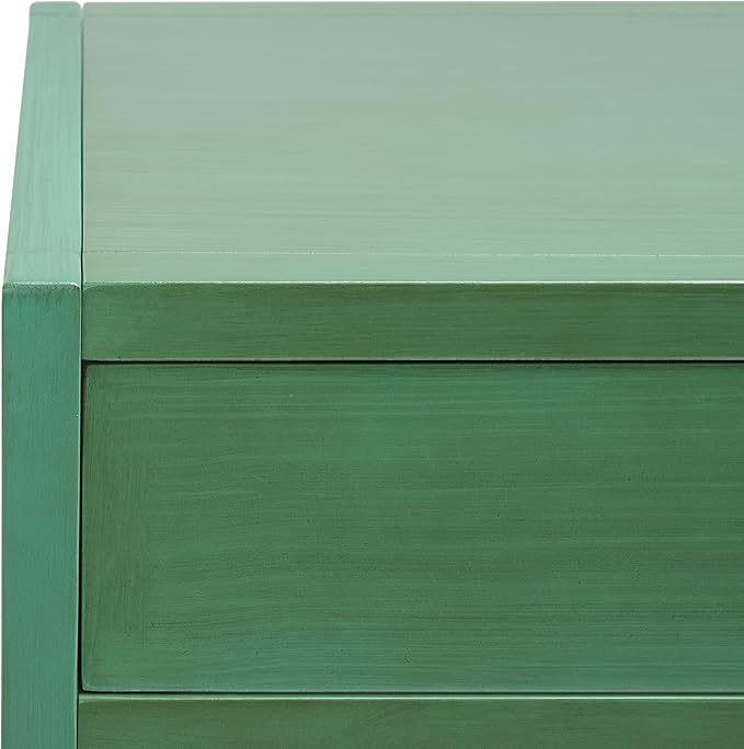 SAFAVIEH Home Collection Esther Turquoise 2-Drawer Desk