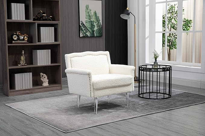 Accent ChairLiving Room Chair/Leisure Single Sofa with Acrylic feet