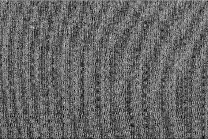 Contemporary Tufted Armless Chair Gray Linen-Look Fabric with Nailhead Trim Perfect for Living Room Bedroom 1-Piece